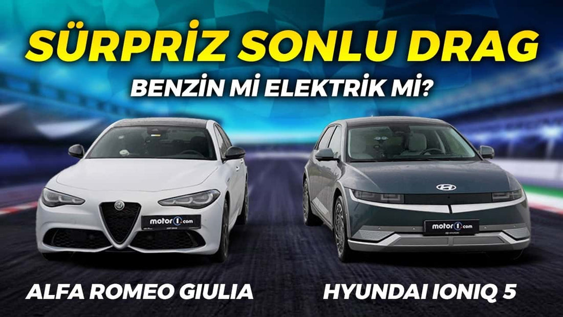 Drag Yarışı | Alfa Romeo Giulia & Hyundai Ioniq 5