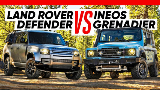 Comparativa de los todoterrenos británicos: Ineos Grenadier vs Land Rover Defender