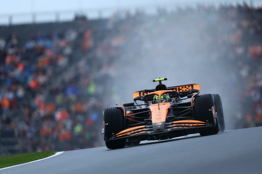 F1: Norris supera a Verstappen en la primera sesión de entrenamientos libres en el GP de los Países Bajos