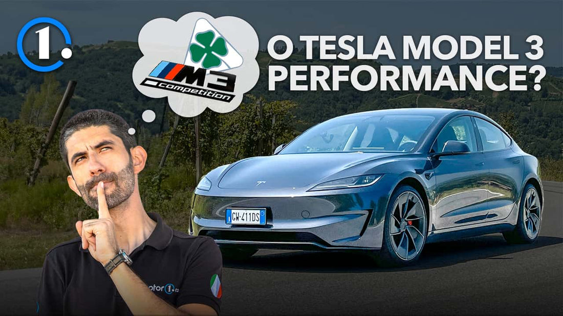 Tesla Model 3 Performance 2025, prueba y comparativa con BMW y Alfa Romeo